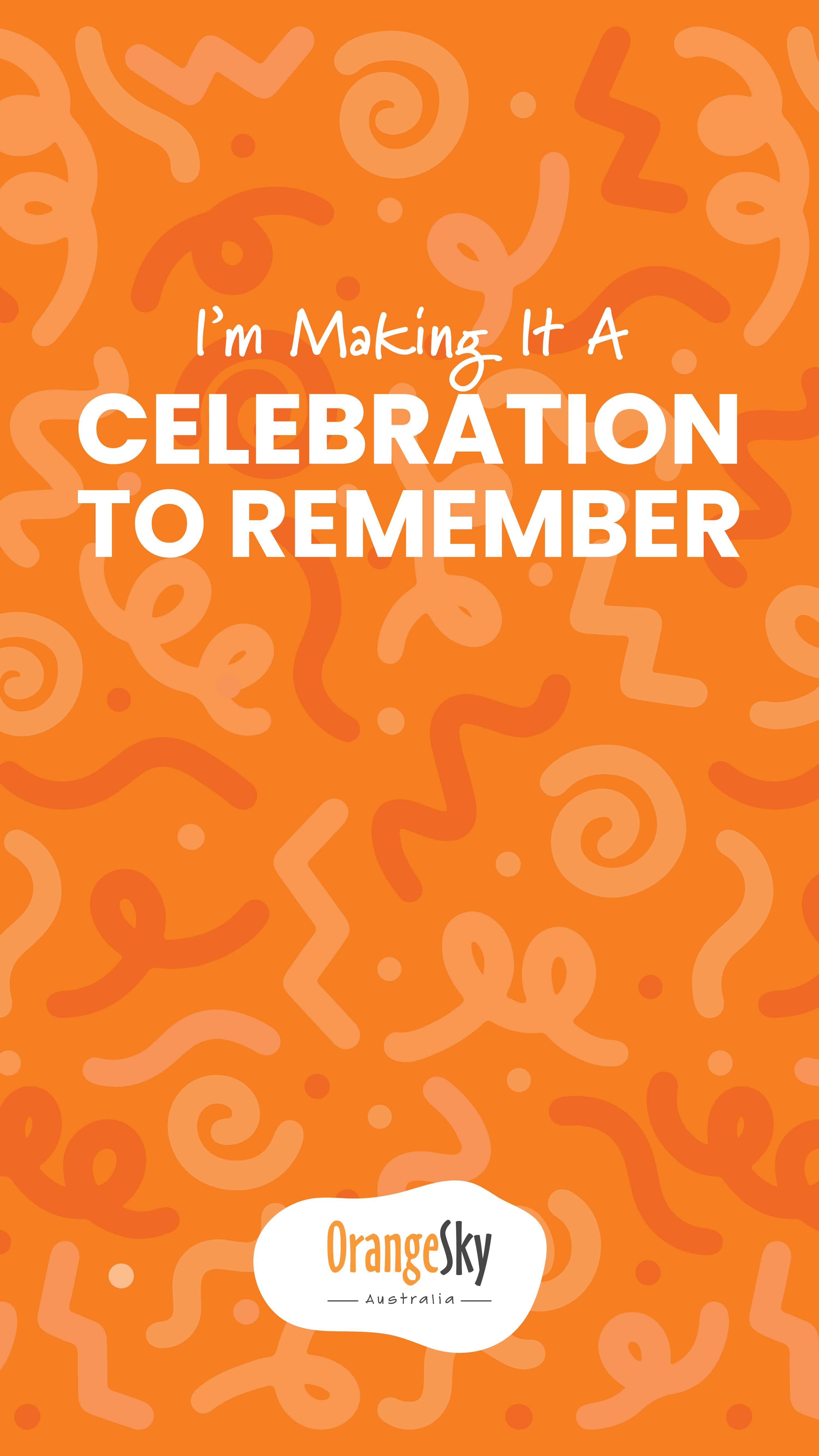 Celebrate Story Tile - I'm Making It A Celebration