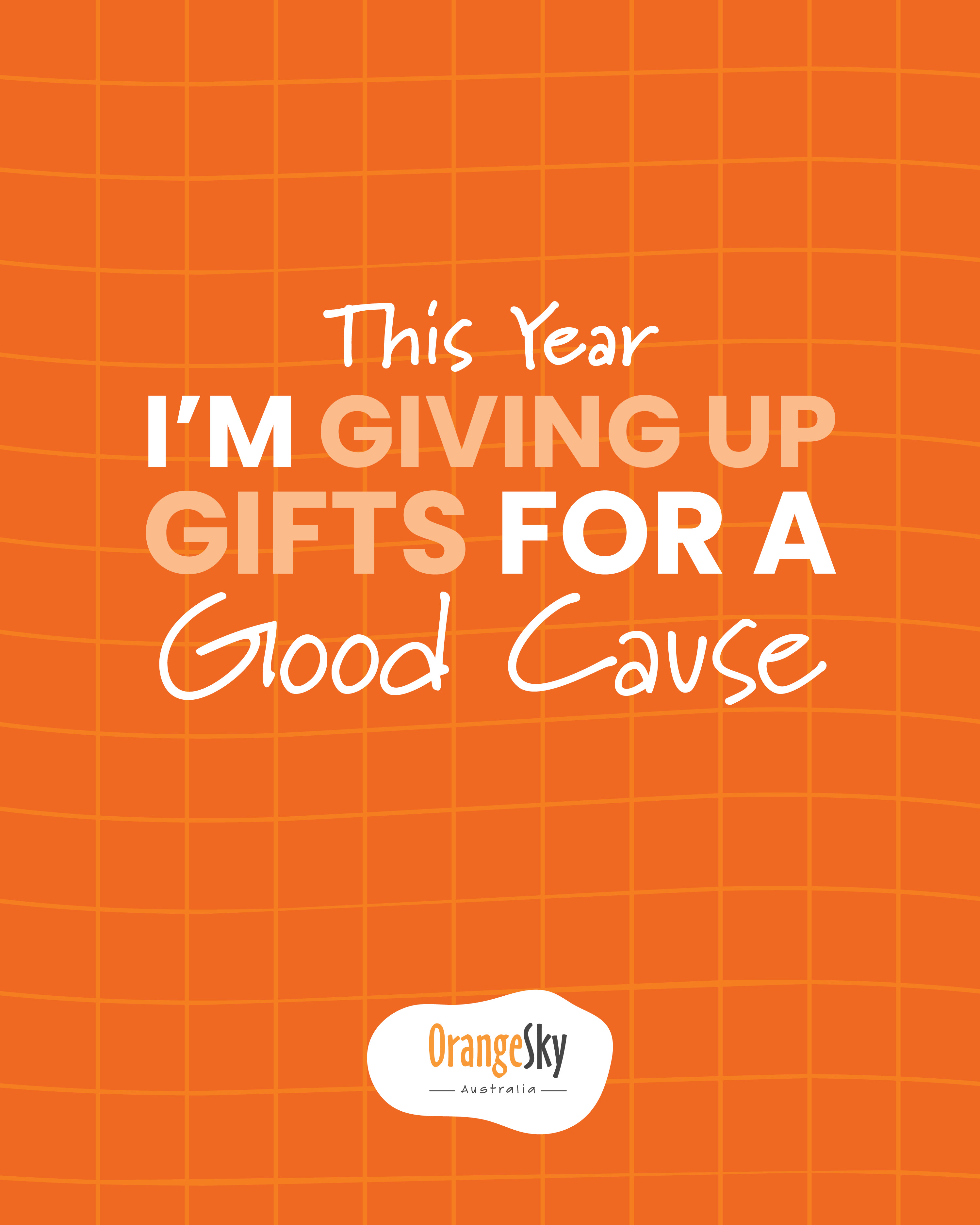 Celebrate Social Tile - I'm Giving Up Gifts 2